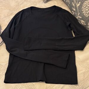 Lulu cropped swiftly long sleeve